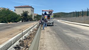 Finişer İle Bordür Yapılması